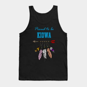 Arrows And Feathers Native Indian Kiowa Tank Top