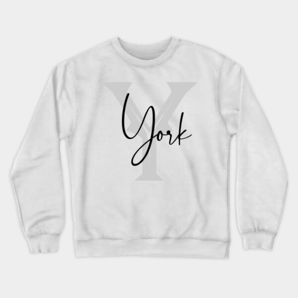 York Second Name, York Family Name, York Middle Name Crewneck Sweatshirt
