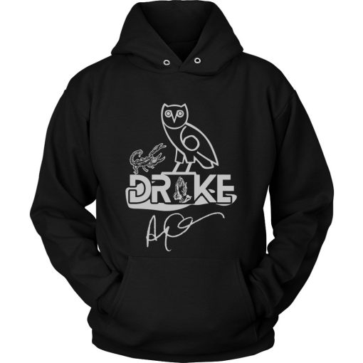 Drake Albums Logo Grey Unisex Hoodie