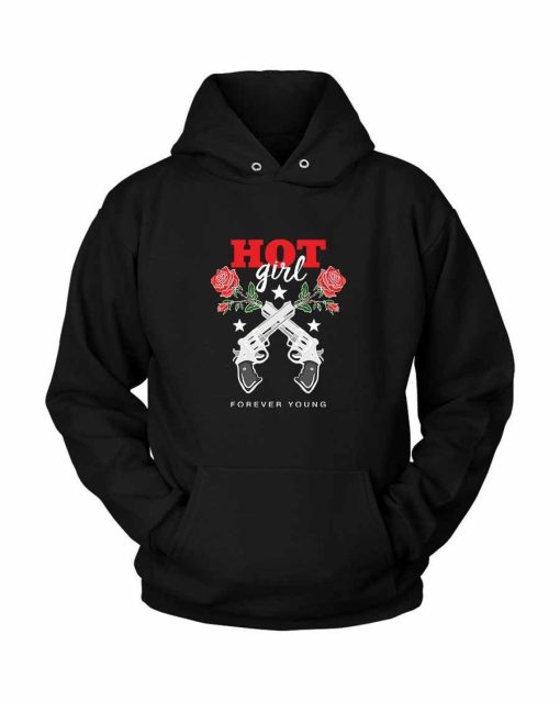 Hot Girl Forever Young Unisex Hoodie