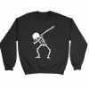 Dabbing Skeleton Halloween Sweatshirt Sweater
