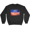 Ford Trucks Logo Distressed Look Sweatshirt Sweater