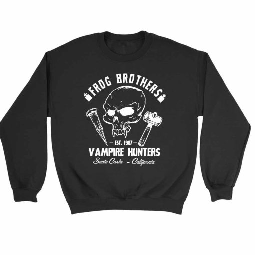 Frog Brothers Vampire Hunters Halloween Sweatshirt Sweater