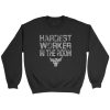 Hardest Worker In The Room Under Armour Iron The Rock Project Sweatshirt