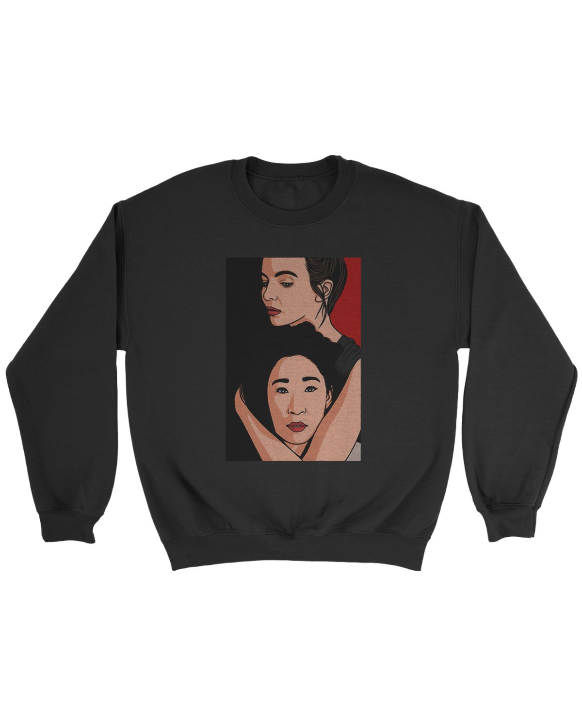 Killing Eve Pop Art Print Sweatshirt