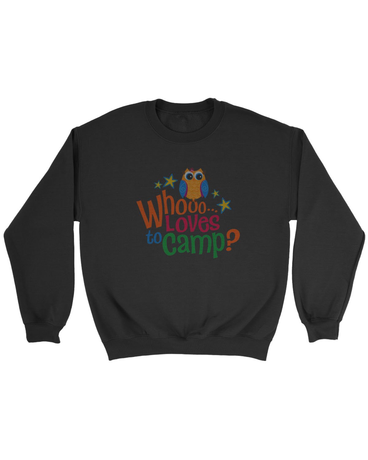 Who Loves To Camp Art Sweatshirt