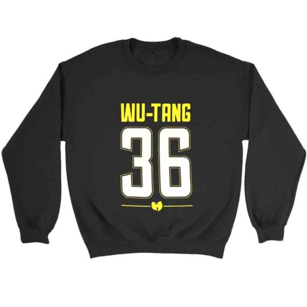 Wu Tang Clan Shirsey 36 Mesh Number Sweatshirt Sweater