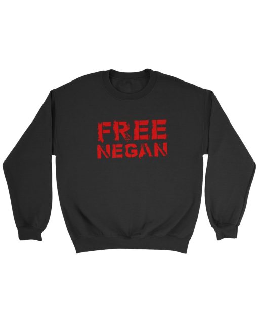 The Walking Dead Free Negan Logo Sweatshirt