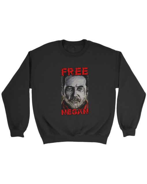The Walking Dead Free Negan Sketch Sweatshirt