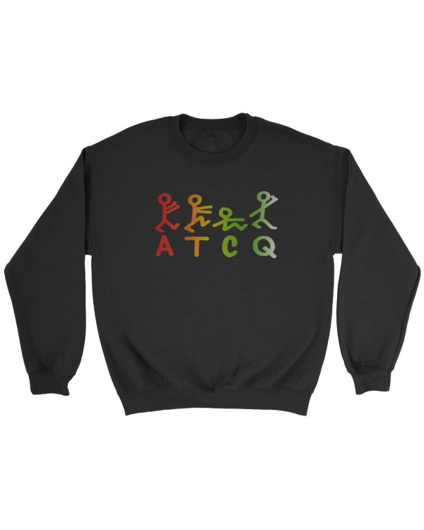 A Tribe Called Quest Atcq Gradient Logo Rap Hip Hop Music Sweatshirt